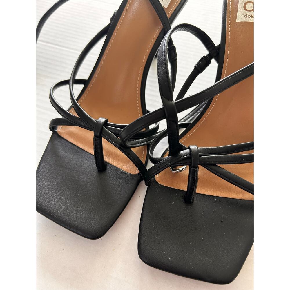 Zeffer Sandal DV by Dolce Vita Black Women's 8.5
